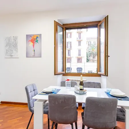 Lejlighed Elegantis San Giovanni - Chic With Bathtub Near Historic Center, Metro & Tram Nearby Rom